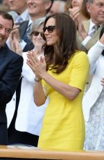 KATE MIDDLETON at Wimbledon Tennis Championships in London 07/07/2016