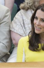 KATE MIDDLETON at Wimbledon Tennis Championships in London 07/07/2016