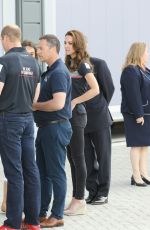 KATE MIDDLETON Visits Sir Ben Ainslie