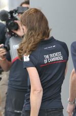 KATE MIDDLETON Visits Sir Ben Ainslie