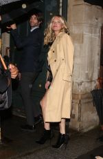 KATE MOSS at Miu Miu Party in Paris 07/03/2016