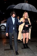 KATE MOSS at Miu Miu Party in Paris 07/03/2016