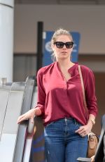 KATE UPTON at LAX Airport in Los Angeles 07/15/2016