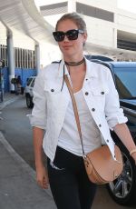 KATE UPTON at LAX Airport in Los Angeles 07/19/2016