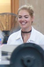 KATE UPTON at LAX Airport in Los Angeles 07/19/2016