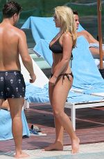 KATE WRIGHT in Bikini at a Pool in Magaluf 05/07/2016