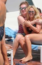 KATE WRIGHT in Bikini at a Pool in Magaluf 05/07/2016