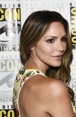 KATHARINE MCPHEE at CBS Television Studios Press Line at Comic-con in San Diego 07/21/2016