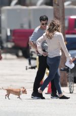 KATHARINE MCPHEE on the Set of Scorpion in Los Angeles 07/21/2016