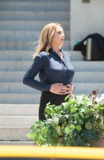KATHERINE HEIGL on the Set of 