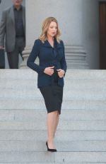 KATHERINE HEIGL on the Set of 