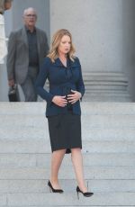 KATHERINE HEIGL on the Set of 