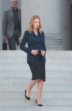 KATHERINE HEIGL on the Set of 
