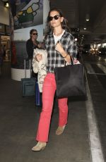 KATIE HOLMES at Los Angeles International Airport 06/30/2016