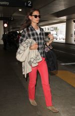 KATIE HOLMES at Los Angeles International Airport 06/30/2016