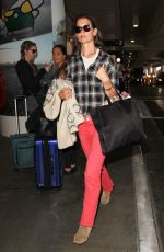 KATIE HOLMES at Los Angeles International Airport 06/30/2016