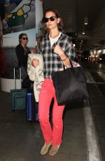 KATIE HOLMES at Los Angeles International Airport 06/30/2016