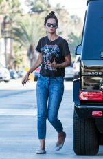 KATIE HOLMES Out and About in Calabasas 07/15/2016