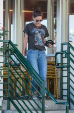 KATIE HOLMES Out and About in Calabasas 07/15/2016