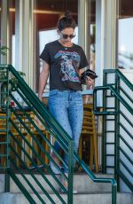KATIE HOLMES Out and About in Calabasas 07/15/2016