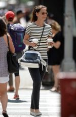 KATIE HOLMES Out in Manhattan 07/13/2016