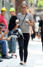 KATIE HOLMES Out in Manhattan 07/13/2016