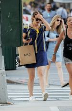 KATIE HOLMES Out Shopping in New York 07/12/2016