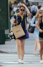 KATIE HOLMES Out Shopping in New York 07/12/2016