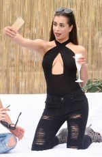 KATIE SALMON at Bubbles Beach Club in Liverpool 07/24/2016