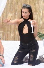 KATIE SALMON at Bubbles Beach Club in Liverpool 07/24/2016