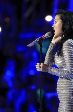 KATY PERRY Performs at Democratic National Convention in Philadelphia 07/28/2016