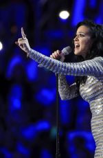 KATY PERRY Performs at Democratic National Convention in Philadelphia 07/28/2016