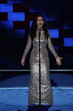 KATY PERRY Performs at Democratic National Convention in Philadelphia 07/28/2016