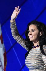 KATY PERRY Performs at Democratic National Convention in Philadelphia 07/28/2016