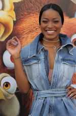KEKE PALMER at ‘Ice Age: Collision Course’ Premieee in Los Angeles 07/16/2016