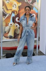 KEKE PALMER at ‘Ice Age: Collision Course’ Premieee in Los Angeles 07/16/2016