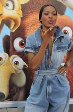 KEKE PALMER at ‘Ice Age: Collision Course’ Premieee in Los Angeles 07/16/2016