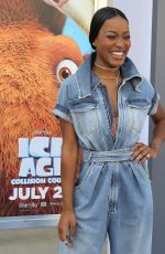 KEKE PALMER at ‘Ice Age: Collision Course’ Premieee in Los Angeles 07/16/2016