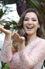 KELLY BROOK at RHS Hampton Court Flower Show in London 07/04/2016