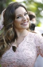 KELLY BROOK at RHS Hampton Court Flower Show in London 07/04/2016