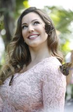 KELLY BROOK at RHS Hampton Court Flower Show in London 07/04/2016