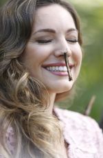 KELLY BROOK at RHS Hampton Court Flower Show in London 07/04/2016