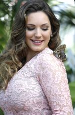 KELLY BROOK at RHS Hampton Court Flower Show in London 07/04/2016