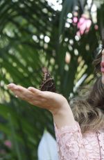 KELLY BROOK at RHS Hampton Court Flower Show in London 07/04/2016