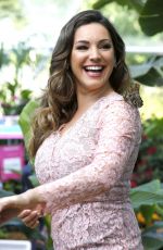 KELLY BROOK at RHS Hampton Court Flower Show in London 07/04/2016