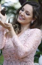 KELLY BROOK at RHS Hampton Court Flower Show in London 07/04/2016