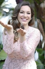 KELLY BROOK at RHS Hampton Court Flower Show in London 07/04/2016