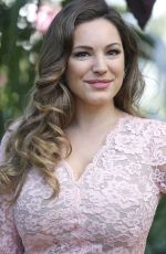 KELLY BROOK at RHS Hampton Court Flower Show in London 07/04/2016