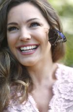 KELLY BROOK at RHS Hampton Court Flower Show in London 07/04/2016