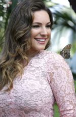 KELLY BROOK at RHS Hampton Court Flower Show in London 07/04/2016